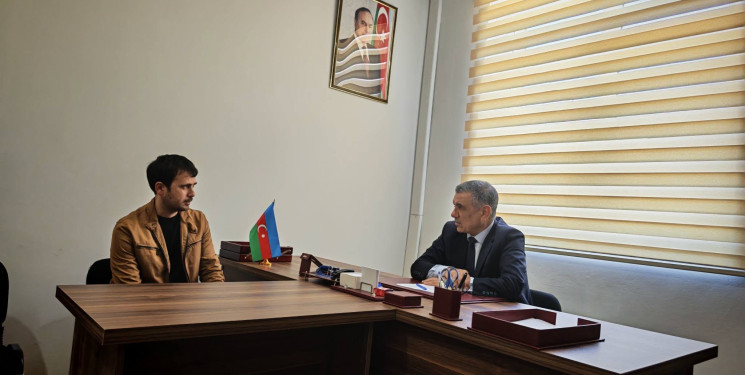 Xocavənd Rayon İcra Hakimiyyətinin başçısı Eyvaz Hüseynov növbəti vətəndaş qəbulu keçirib