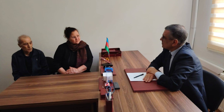 Xocavənd Rayon İcra Hakimiyyətinin başçısı Eyvaz Hüseynov növbəti vətəndaş qəbulu keçirib
