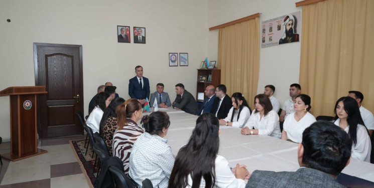 Xocavənd rayonunda “15 İyun – Milli Qurtuluş Günü” münasibətilə “Qurtuluşdan Zəfərə” adlı dəyirmi masa keçirilib