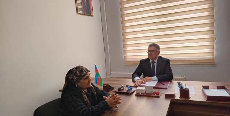 05 may 2026-cı il tarixində Xocavənd Rayon İcra Hakimiyyətinin Başçısı Eyvaz Hüseynov vətəndaş qəbulu keçirib