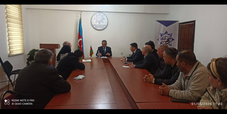 Nərimanov rayonunda məskunlaşan xocavəndli sakinlərlə növbəti səyyar qəbul keçirilmişdir