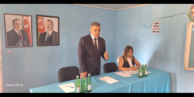 Yeni Xocavənd qəsəbəsində səyyar qəbul keçirilmişdir