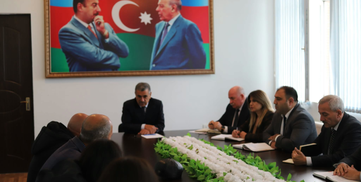 Xocavənd Rayon İcra Hakimiyyətinin başçısı Eyvaz Hüseynov vətəndaş qəbulu keçirib