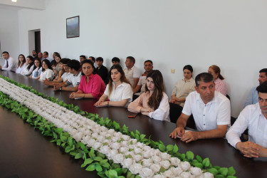 “26 iyun-Narkomaniya və Narkobiznesə qarşı Beynəlxalq Mübarizə Günü’’ nə həsr olunmuş tədbir keçirilmişdir