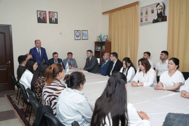 Xocavənd rayonunda “15 İyun – Milli Qurtuluş Günü” münasibətilə “Qurtuluşdan Zəfərə” adlı dəyirmi masa keçirilib