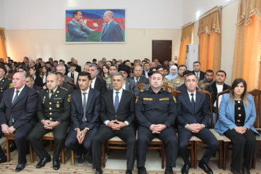 “8 Noyabr – Zəfər Günü”nün beşinci ildönümünə həsr olunmuş rəsmi tədbir keçirilmişdir