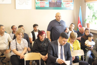 Növbəti səyyar qəbul Abşeron rayonunda keçirilib