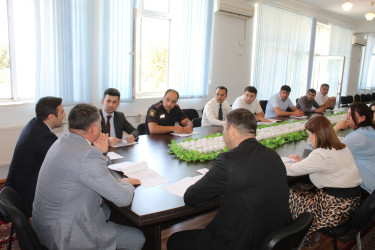 Korrupsiyaya qarşı mübarizə sahəsində fəaliyyət göstərən vətəndaş cəmiyyəti institutları ilə dövlət orqanları (qurumları) arasında əməkdaşlığın daha da gücləndirilməs təlim keçirilib.