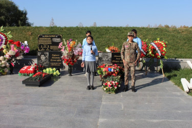 Şəhid Abdullayev Turalın və Şəhid Yusif Əhmədovun xatirəsi yad edilib.