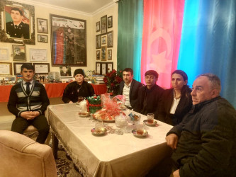 Novruz bayramı ilə əlaqədar şəhid ailələri ziyarət olunub.