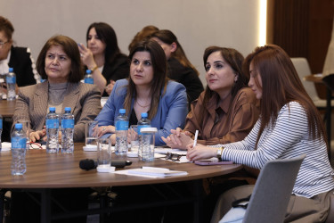 “Gender məsələləri üzrə məsul şəxslərin fəaliyyətinin təkmilləşdirilməsi və effektiv koordinasiya” mövzusunda təlimlərə start verilib