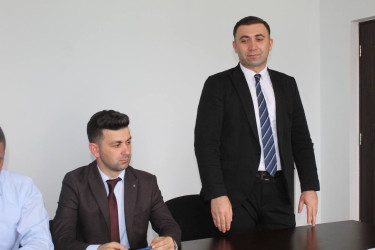 “Gənclər arasında ailə ənənələrinin möhkəmləndirilməsi və inkişafı, hüquq pozuntularının, məişət zoralılğının, narkomanlığın QİÇS-in və digər zərərli vərdişlərin yayılmasının qarşısının alınması yolları” mövzusunda seminar keçirilib.