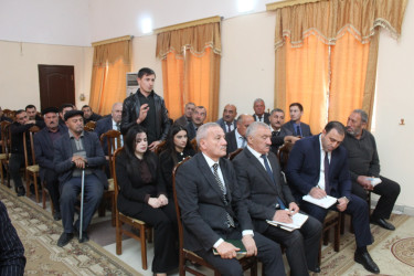 20 noyabr 2025-ci il tarixdə növbəti səyyar qəbul keçirilmişdir