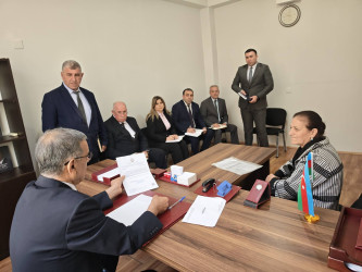 02 iyun 2026-cı il tarixdə Xocavənd Rayon İcra Hakimiyyətinin Başçısı Eyvaz Hüseynov növbəti vətəndaş qəbulu keçirib