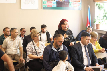 Növbəti səyyar qəbul Abşeron rayonunda keçirilib