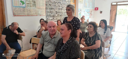 Abşeron rayonu Saray qəsəbəsində məskunlaşan rayon sakinləri ilə növbəti səyyar qəbulu keçirilmişdir