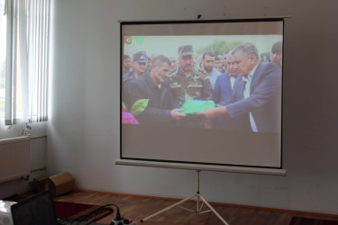 Uşaq Səfirlər Məclisinin növbəti layihəsi ilə bağlı "Zəfər tariximizi qoruyaq və yaşadaq” mövzusunda tədbir keçirilmişdir.