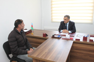 18 noyabr 2025-ci il tarixdə Xocavənd Rayon İcra Hakimiyyətində növbəti vətəndaş qəbulu keçirilib