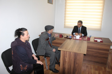 Vətəndaş müraciətləri dinlənilib