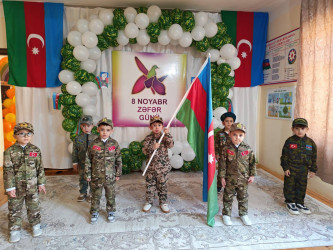 Xocavənd kənd uşaq bağçasında  Zəfər Günü münasibətilə ilə tədbir keçirilib