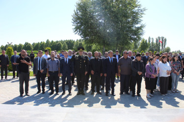 Vətən müharibəsində qəhrəmancasına şəhid olmuş Namazov Xəyal Xudaverdi oğlunun doğum günü münasibətilə tədbir keçirilmişdir