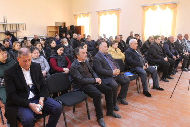 24 noyabr 2025-ci il tarixdə Xocavənd Rayon İcra Hakimiyyətinin başçısı növbəti səyyar qəbul keçirib
