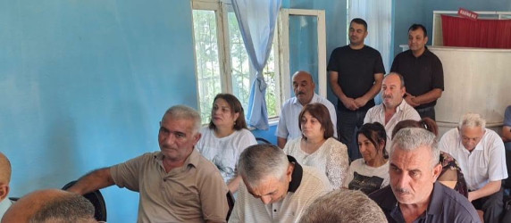 Yeni Xocavənd qəsəbəsində səyyar qəbul keçirilmişdir