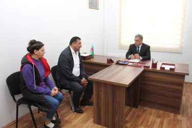 28 oktyabr 2025-ci il tarixdə Rayon İcra Hakimiyyətinin başçısı Eyvaz Hüseynov tərəfindən  vətəndaş qəbulu keçirilib