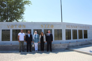 Vətən Müharibəsi Qəhrəmanı, şəhid Anar Əliyevin ailəsi Xocavənd Rayon İcra Hakimiyyəti  başçısının qəbulunda olub