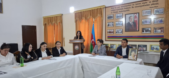 “Zərif qadın, qayğıkeş ana və mükəmməl ailə dəyərləri” mövzusunda tədbir keçirilib