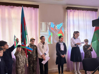 Xocavənd rayon 4 nömrəli tam orta məktəbində "Şanlı Zəfər " adlı tədbir keçirildi.