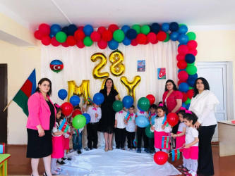 Kuropatkin kənd uşaq bağçasında "28 May–Müstəqillik Günü" münasibətilə tədbir keçirilmişdir