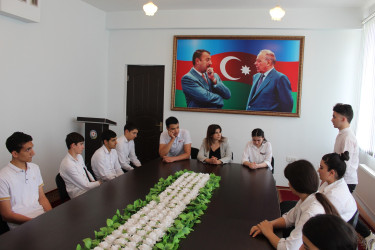 “Uşaqların maraqları və onların istəklərinin təmin olunması” mövzusunda tədbir keçirilmişdir.