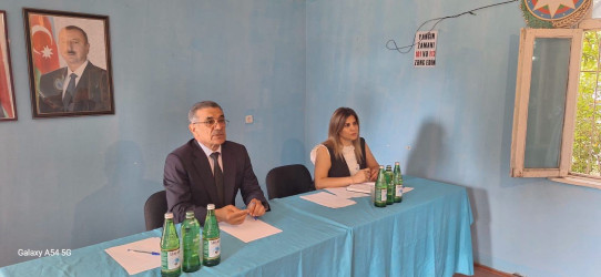 Yeni Xocavənd qəsəbəsində səyyar qəbul keçirilmişdir