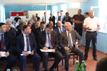 Yeni Xocavənd qəsəbəsində məskunlaşan rayon sakinləri ilə növbəti səyyar qəbul keçirilmişdir