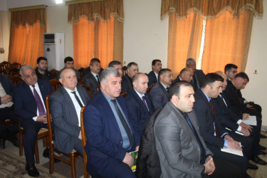 Xocavənd qəsəbəsində növbəti səyyar qəbul keçirilmişdir