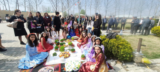 Xocavənd rayonunda Novruz çənliyi keçirilmişdir.