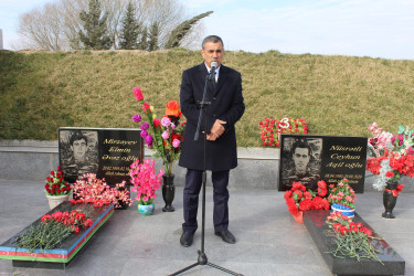 20 fevral 2024-cü il tarixində  Şəhid Elmin Mirzəyevin xatirəsi yad edilmişdir.