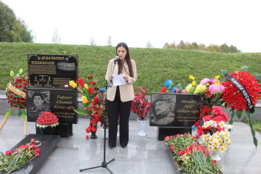 20 sentyabr "Dövlət Suverenliyi Günü" və "Xocavənd Şəhəri Günü" münasibəti ilə tədbir keçirilib