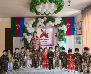 Xocavənd kənd uşaq bağçasında  Zəfər Günü münasibətilə ilə tədbir keçirilib