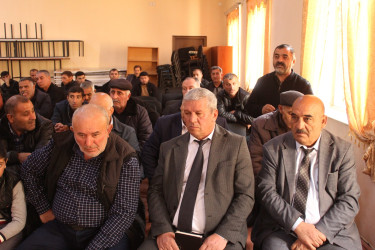 24 noyabr 2025-ci il tarixdə Xocavənd Rayon İcra Hakimiyyətinin başçısı növbəti səyyar qəbul keçirib
