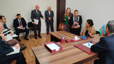 Xocavənd Rayon İcra Hakimiyyətinin başçısı Eyvaz Hüseynov növbəti vətəndaş qəbulu keçirib