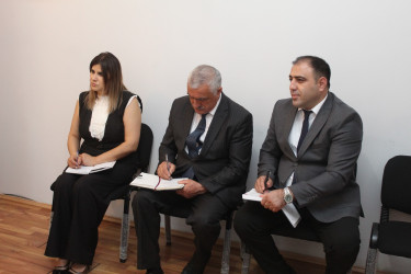 Xocavənd Rayon İcra Hakimiyyətinin başçısı Eyvaz Hüseynov vətəndaş qəbulu keçirib.