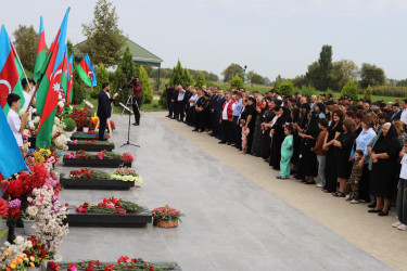 27 Sentyabr Anım Gününə həsr olunmuş rəsmi tədbir keçirilib