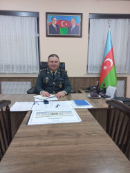 Xocavəndli hərbçi "Vətən uğrunda" medalı ilə təltif edilib