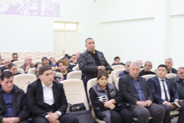 Xocavənd Rayon İcra Hakimiyyəti başçısı Eyvaz Hüseynovun vətəndaşlarla növbəti səyyar qəbulu keçirilmişdir